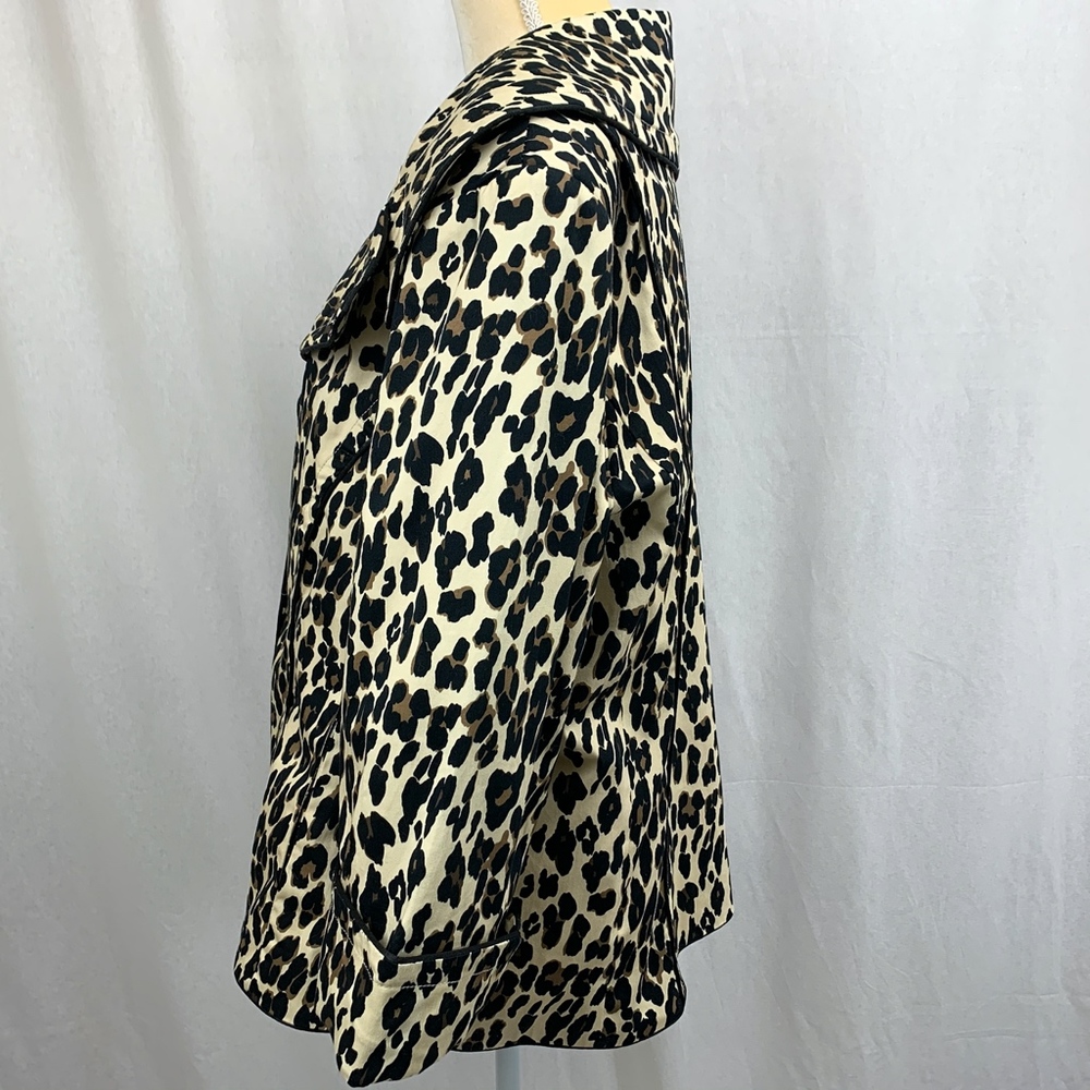 SOLD Lisa International Large Animal Print Jacket - Picture 3 of 8